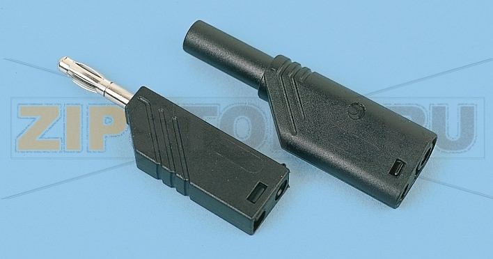 Штекер 4 мм, 16 А, 60 В/DC, красный Hirschmann 934100101 