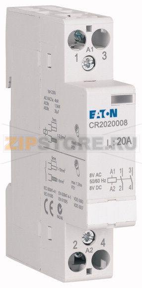Контактор установочный Eaton CR2020008 