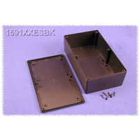 Корпус 193x113x62 мм, материал: пластик, черный, 1 шт Hammond 1591XXESBK