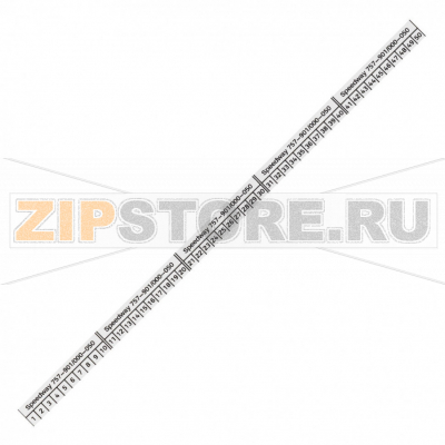 Маркировочные полоски; в рулоне; not stretchable; без печати; с креплением на защелке; белые Wago 757-901/000-050 