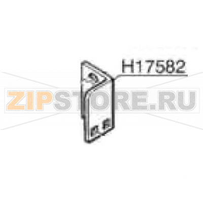 Thermostat bracket Comenda GFS 90 Thermostat bracket Comenda GFS 90Запчасть на деталировке под номером: H17582Название запчасти на английском языке: Thermostat bracket Comenda GFS 90