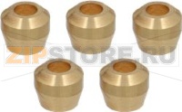 OLIVE FOR PIPE ø 6 mm - 5 PCS