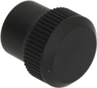HANDLE BLACK ø 16x16 mm