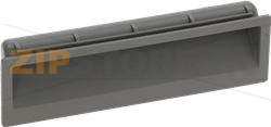 HANDLE OF PLASTIC 138 mm GREY 