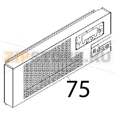 Front pannel Angelo Po IA51 Front pannel Angelo Po IA51Запчасть на деталировке под номером: 75