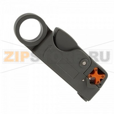 Инструмент для зачистки и обрезки коакс кабеля 