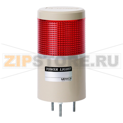 Колонна сигнальная, светодиодная, пластиковая, Ø: 86 мм Autonics MP8C-1FF-R 