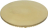 BURNER CAP PRINTED BRASS POLISHED
