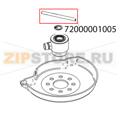 Шпилька ножа Abat ЛГ-1200Ч-01 Шпилька ножа Abat ЛГ-1200Ч-01Запчасть на деталировке под номером: 72000001005