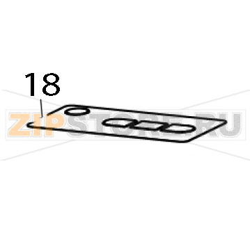 Nameplate Zebra ZD611 Direct Thermal Nameplate Zebra ZD611 Direct ThermalЗапчасть на деталировке под номером: 18