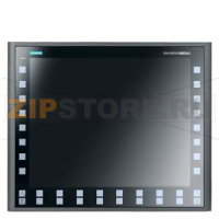 SINUMERIK ФРОНТАЛЬНАЯ ПАНЕЛЬ ОПЕРАТОРА OP 019, 19" TFT (1280X1024) C СЕНСОРНЫМИ КЛАВИШАМИ Siemens 6FC5303-0AF13-0AA0