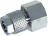 RACCORDO DIRITTO 1/4M ø 8/6 NICHELATO