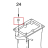 Screw KitchenAid 5KPM5EWH4