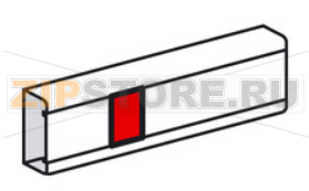 Накладка на стык крышки - для кабель-каналов Metra 85х50, 100х50 и 130х50 