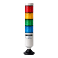 Колонна сигнальная, светодиодная, модульная, Ø: 56 мм Autonics PTE-AG-402-RYGB