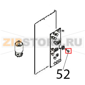 Knob spring Angelo Po FM611E1 Knob spring Angelo Po FM611E1Запчасть на деталировке под номером: 52