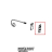 Magnetic support plate for door M Unox XVC 505E