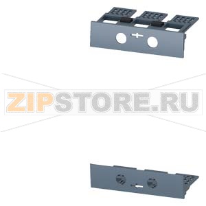 КРЫШКА КЛЕММНИКА ВТЫЧНОГО ЦОКОЛЯ И ВЫКАТНОЙ КОРЗИНЫ ПРИНАДЛЕЖНОСТЬ ДЛЯ 3-ПОЛ. 3VA1 160 Siemens 3VA9113-0KB01 