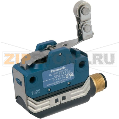 Выключатель концевой с роликом 125 В/AC, 0.1 А, IP67, 1 шт Panasonic AZH2344CEJ 