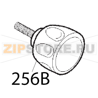 Manopola gambo blu Sirman Agata 250 Manopola gambo blu Sirman Agata 250Запчасть на деталировке под номером: 256B