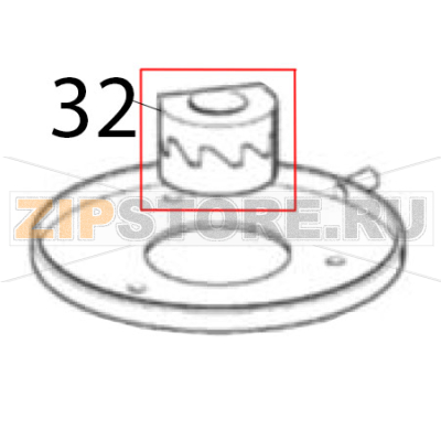 Giunto Scotsman BF 80 Giunto Scotsman BF 80Запчасть на деталировке под номером: 32
