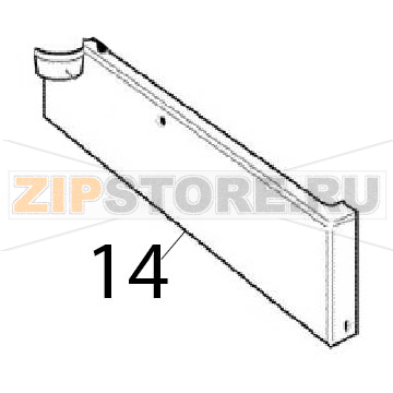 Lower front panel Angelo Po 31PIE6 Lower front panel Angelo Po 31PIE6Запчасть на деталировке под номером: 14