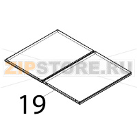 Leccarda raccolta grassi comp. Angelo Po 2N1FAGF