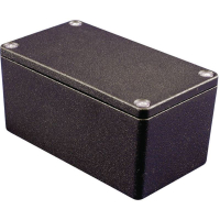 Корпус алюминиевый 125x80x58 мм, черный, 1 шт Hammond 1550Z108BK