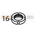 Ring nut for rotary ring Brema M 800 Split
