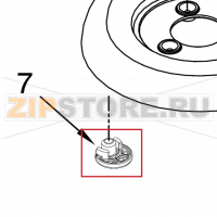 Foot, Base KitchenAid 5KSM150PSE