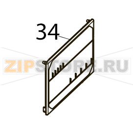 Supply window Toshiba TEC B-SX4T-GS20-QM-R Supply window Toshiba TEC B-SX4T-GS20-QM-RЗапчасть на деталировке под номером: 34