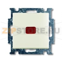 Выключатель одноклавишный, белый ABB 2CKA001413A1101