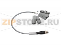 Кабель датчика-исполнительного устройства Cable connector V15S-G-0,3M-PUR-WAGO Pepperl+Fuchs