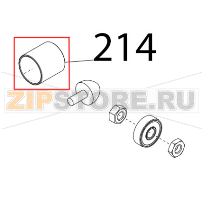 Boccole autolubr. 18.20.20 Sirman Mirra 250 C Boccole autolubr. 18.20.20 Sirman Mirra 250 CЗапчасть на деталировке под номером: 214