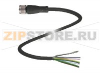 Кабель датчика-исполнительного устройства Cable socket, shielded V19-G-BK35M-PUR-U/ABG Pepperl+Fuchs