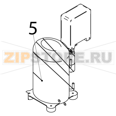 Компрессор MS34FB Abat ЛГ-250Ч-01 Компрессор MS34FB Abat ЛГ-250Ч-01Запчасть на деталировке под номером: 5