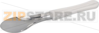 SPATULA WHITE STAINL.STEEL POLYPROP. 260 