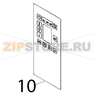 Plastic coated Angelo Po BX101E Plastic coated Angelo Po BX101EЗапчасть на деталировке под номером: 10