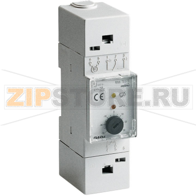 Термостат встраиваемый на DIN рейку, от 0 до +60°C Wallair 1TMTE077 