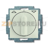 Выключатель жалюзи с поворотной ручкой и фиксацией, белый ABB 2CKA001101A0930