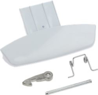 DOOR HANDLE KIT WHITE INDESIT C00116576