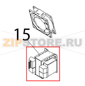 Transformer Angelo Po FX61E2 Transformer Angelo Po FX61E2Запчасть на деталировке под номером: 15