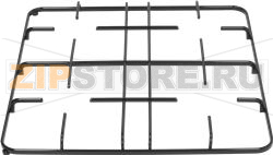 GRID ENAMELLED 4 BURNERS GASFIRE 