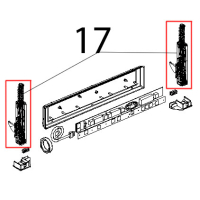 Cerniera porta forno ribalta Unox XVC 104