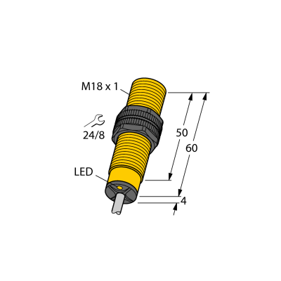 Датчик индуктивный Turck NI8-S18-VP4X/S100 