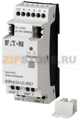 Модуль расширения для easyE4, 12/24 В пост. тока, 24 В перем. тока Eaton EASY-E4-UC-8RE1 