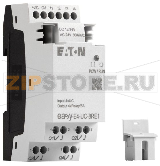 Модуль расширения для easyE4, 12/24 В пост. тока, 24 В перем. тока Eaton EASY-E4-UC-8RE1 