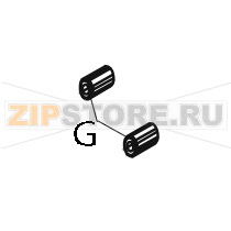 Nut, thumb, 6-32, .50 Zebra 105SE Nut, thumb, 6-32, .50 Zebra 105SEЗапчасть на деталировке под номером: G