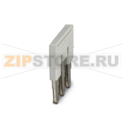Перемычка Phoenix Contact FBS 3-5 GY Полюсов: 3, Цвет: cерый.Минимальный заказ: 50 шт.Упаковка: 50 шт.