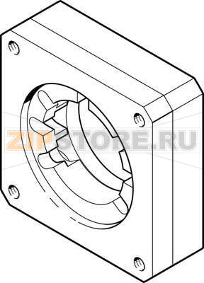 Фланец электродвигателя Festo EAMF-A-44A/B-60G 